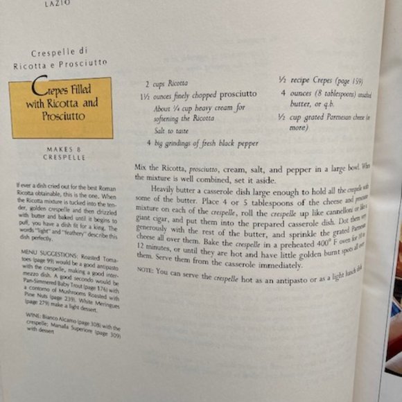 ITALIAN Cookbook SOUTHERN Italy VINTAGE 1987 - Picture 6 of 11